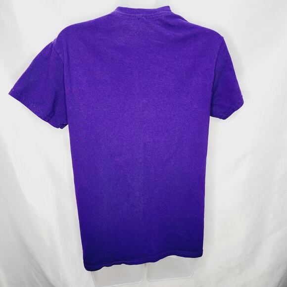 Prince Purple Women's Short Sleeve T-Shirt Prince on a Motorcycle Small - Picture 7 of 7